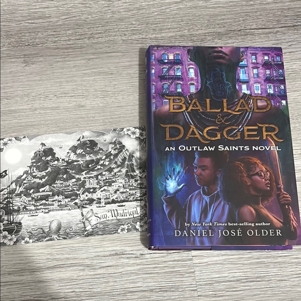 3/20$ OWLCRATE Ballad & Dagger Novel by Daniel José Older